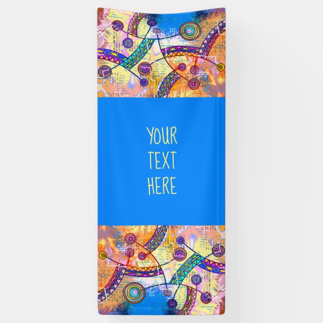 Von EDDArt handgezeichnet - Traumskala 1 Banner (Vertikal)