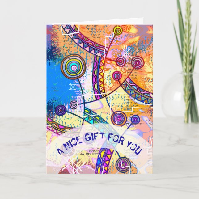 Von EDDArt handgezeichnet - Traumskala 1 Karte (Vorderseite)