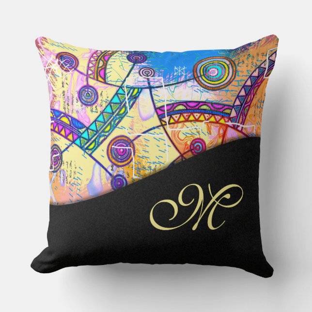 Von EDDArt handgezeichnet - Traumskala 1 Kissen (Vorderseite)