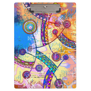 Von EDDArt handgezeichnet - Traumskala 1 Klemmbrett