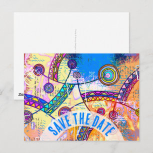 Von EDDArt handgezeichnet - Traumskala 1 Postkarte