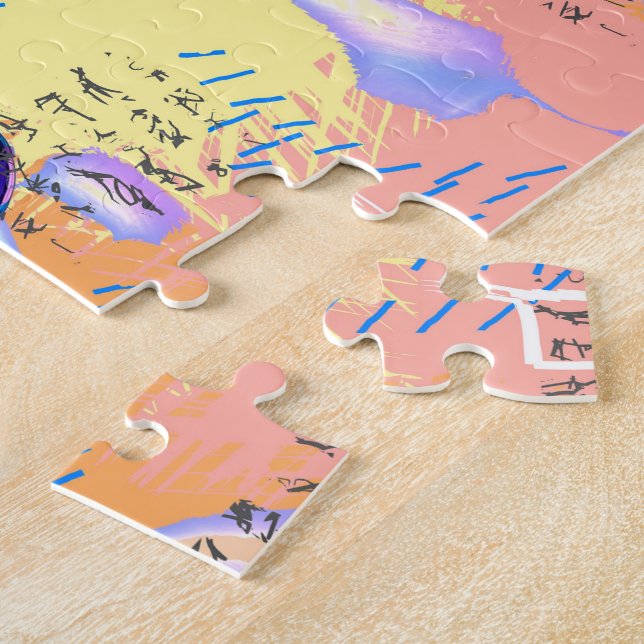Von EDDArt handgezeichnet - Traumskala 1 Puzzle (Seite)
