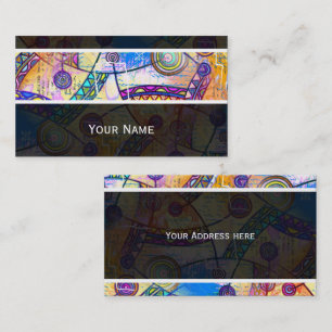 Von EDDArt handgezeichnet - Traumskala 1 Visitenkarte