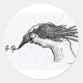 von Edgar Runder Aufkleber