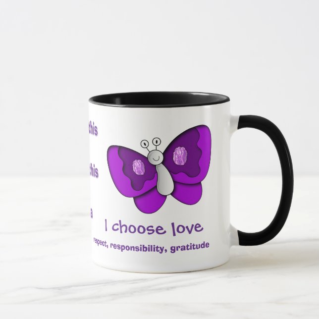 Von EditorsPick erstellte Liebe-Tasse Tasse (Rechts)
