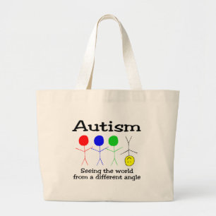 ….Von einem anderen Winkel (Leute) Jumbo Stoffbeutel