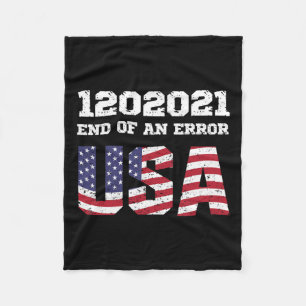 von einem Fehler Biden Harris Einweihung 12021 Jan Fleecedecke