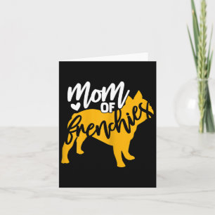 Von einem französischen Bulldoggen 1  Karte