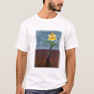 von einem Gewehr zu einer Blume T-Shirt