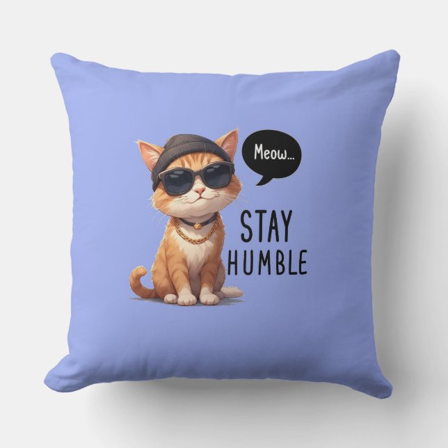 Von einem Katzenwirbelkissen bleibe Kissen (Vorderseite)