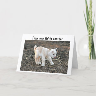 VON EINEM KIND ZU EINEM ANDEREN GLÜCKLICHEN GEBURT KARTE