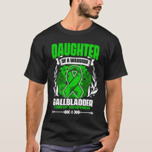 Von einem Krieger - Gallengangkrebs Gallenblasenkr T-Shirt