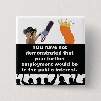 von einem Muskrat und einem Cheat-o zu Unrecht bee Button