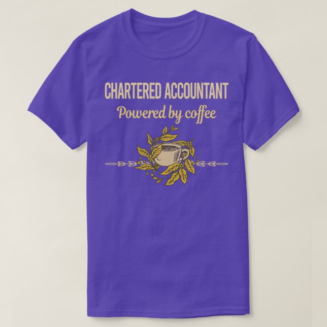 Von einem von einem Kaffee gecharterten Wirtschaft T-Shirt (Design vorne)