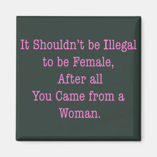 Von einer Frau Magnet