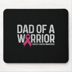 von einer Rosa Brustkrebs Schleife eines Krieger-S Mousepad