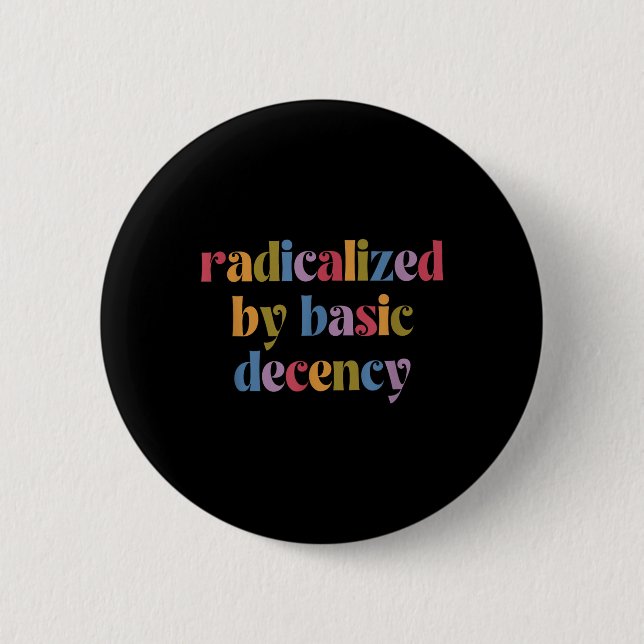 Von einfachen, anständigen Frauen radikalisierte S Button (Vorderseite)