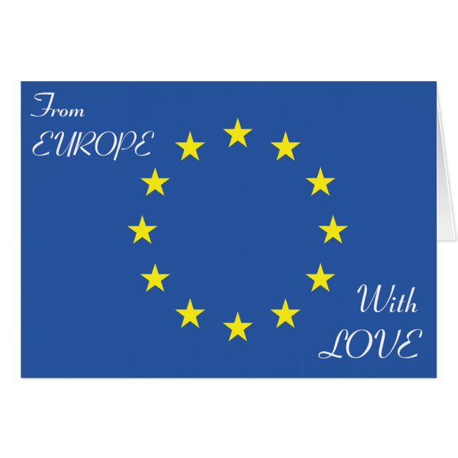 Von Europa mit Liebe (Vorderseite (Horizontal))
