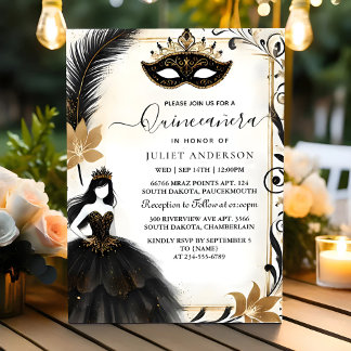 Von Extravaganten Prom Maske Fun Masquerade Ball Q Einladung