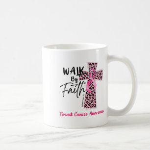 Von Faith Breast Cancer Awareness Christlich Jesus Kaffeetasse