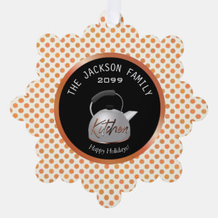 Von Family Kitchen Food Geschenk Tag - Papier Orna Ornament Karte