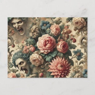 Von Fang & Flourish – Gothic Victorian Feiertagspostkarte