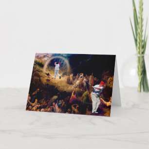 Von for the Course New Year's Greeting Card Feiertagskarte