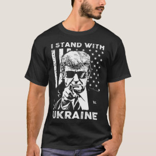 Von Frauen unterstützen Ukraine Ich stehe mit Ukra T-Shirt