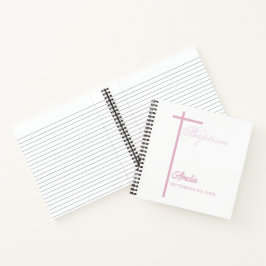 Von Godmutter auf die Taufe des Mädchens Personali Notizbuch