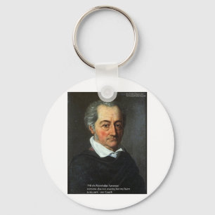 von Goethe "Truth" Quote Ohrs Tees & Cards Schlüsselanhänger