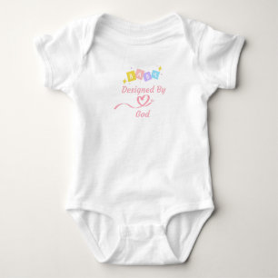 Von Gott Baby Bodysuit entworfen Strampler
