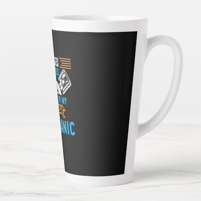 Von Gott durch Mechanik Milchtasse (Rechts)