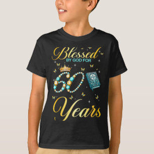 Von Gott gesegnet zum 60. christlichen Geburtstag T-Shirt