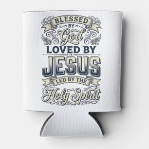 Von Gott Jesus Heiliger Geist gesegnetes Vintage-S Dosenkühler
