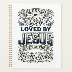 Von Gott Jesus Heiliger Geist Vintage-Shirt gesegn Planer