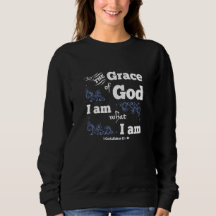 Von Gottes Gnade bin ich, was ich Christlich bin Sweatshirt