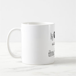 Von Grace durch das Glaubensbibelverse Tasse