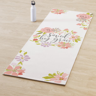 Von Grace gerettet - Ephesianer 2:8 Yogamatte