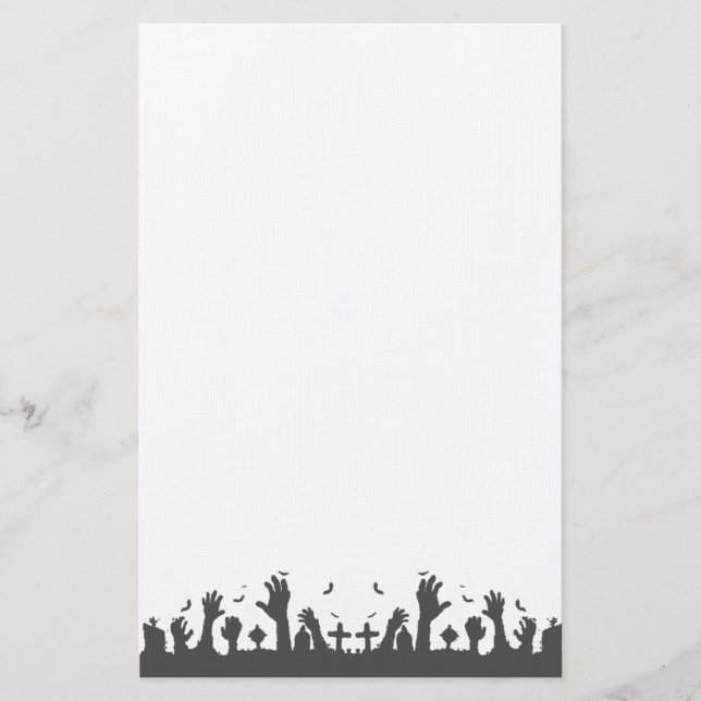 Von Grave Halloween Briefpapier (Vorderseite)