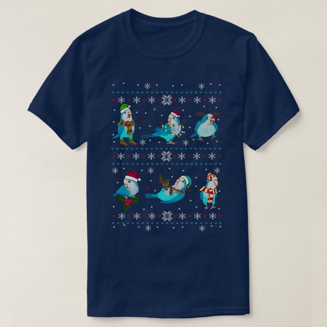 von Green Quaker Ugly Christmas T-Shirt (Design vorne)