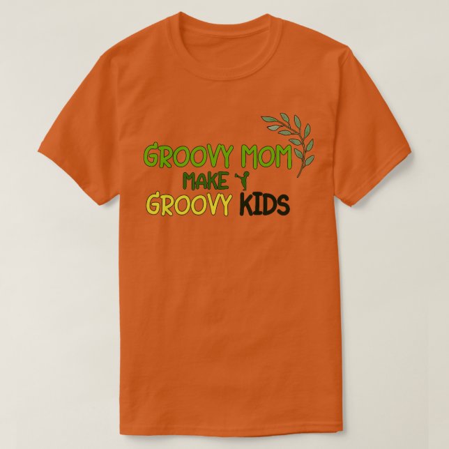 von Groovy Weird Mamas, Buildzeichen 2 T-Shirt (Design vorne)