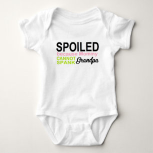 von Großvater verdorben Baby Strampler