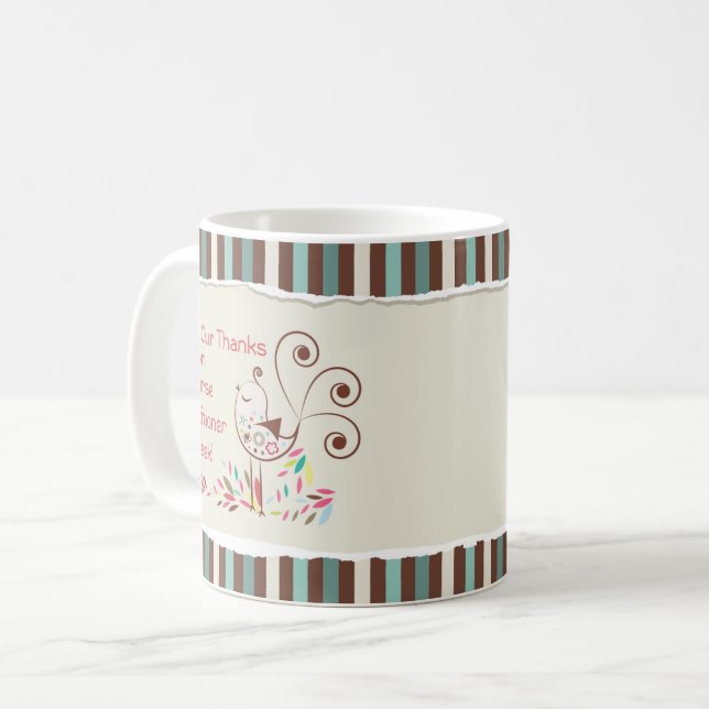 Von Group, Happy Nurse Practitioner Week Kaffeetasse (Vorderseite Links)
