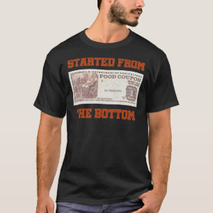 Von Grund auf ist die Briefmarke der marinierten K T-Shirt