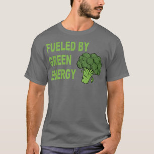 Von Grüner Energie gespeist Vegetarier oder Vegan T-Shirt