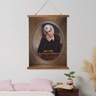 Von Henry Guillaume Schlesinger verloren Wandteppich Mit Holzrahmen