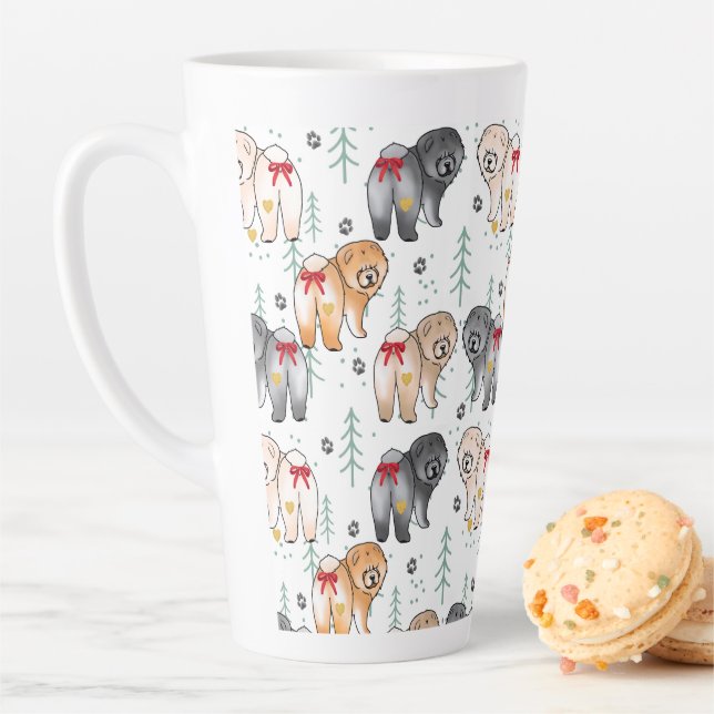 VON HERZEN 5 Chow-Farben  Milchtasse (Beispiel)