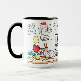Von Herzen Danke Mein Bestes Lehrer Modernes Desig Tasse