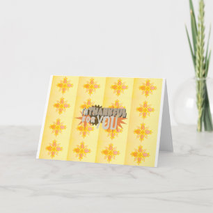 Von Herzen kommenden Dank: "Dankbar für Dich" mit  Dankeskarte