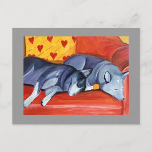 Von Herzen Postkarte